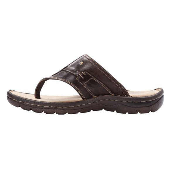 New Men\'s Propet JONAS coffee sandal
